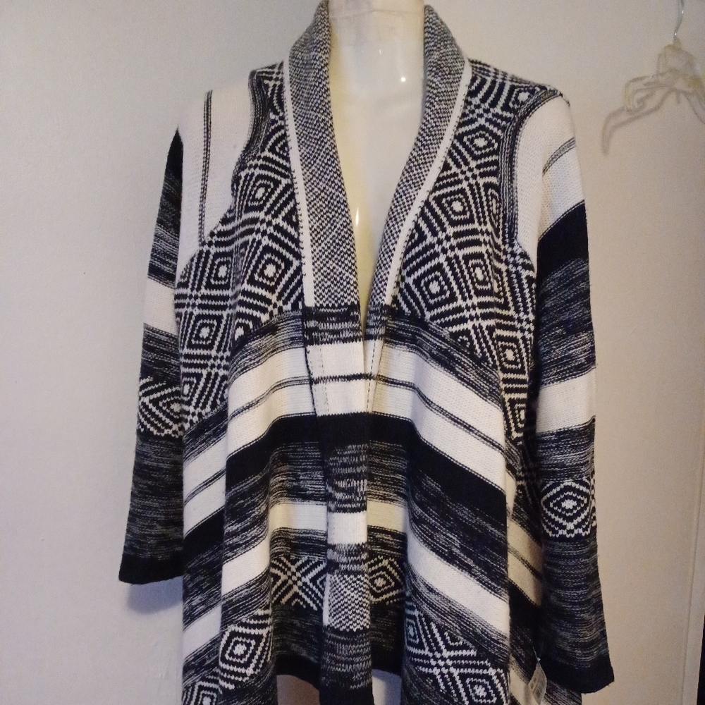 Khakis & Co. Sweaters | KC Khakis Co Open Drape Front Cardigan Size M Shark Bite